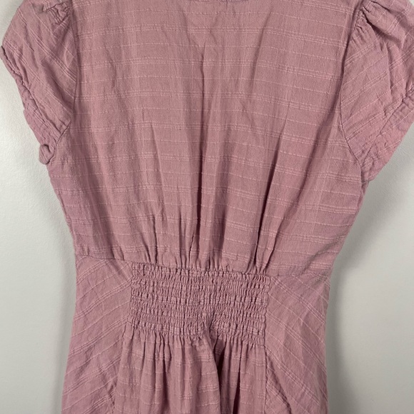 Free people New In Town Midi Dress in Dusty Pink size small - Picture 8 of 8